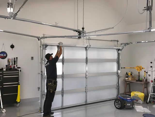Alafaya Garage Door Repair certified team performing precision garage door installation in Alafaya