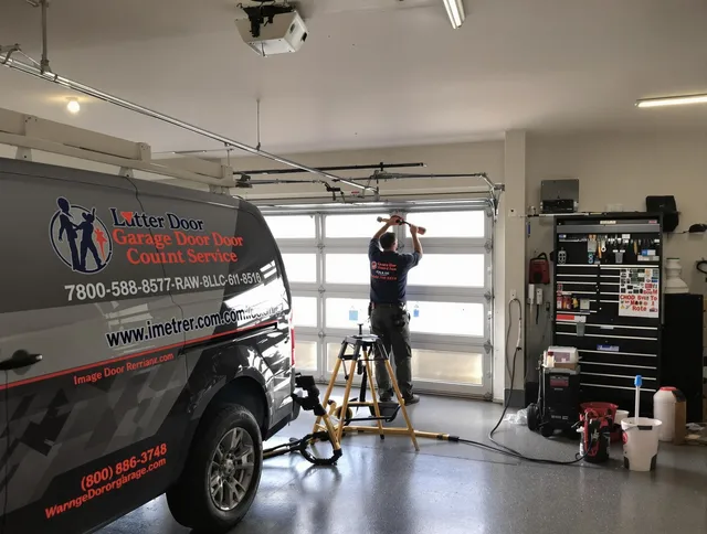 Alafaya Garage Door Repair team performing same-day garage door repair in Alafaya