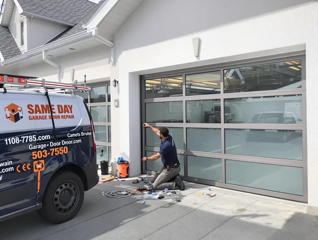 Same-day garage door repair service by Alafaya Garage Door Repair in Alafaya
